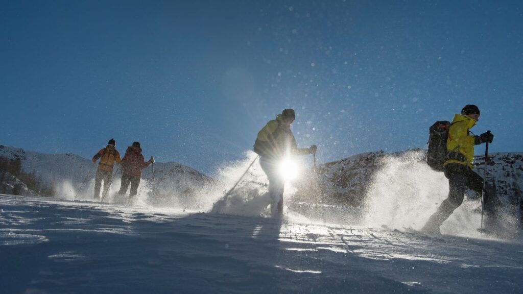 Gipfelwanderung Alpbach Winter