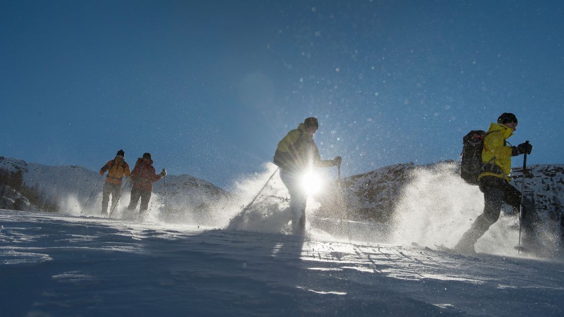 Gipfelwanderung Alpbach Winter